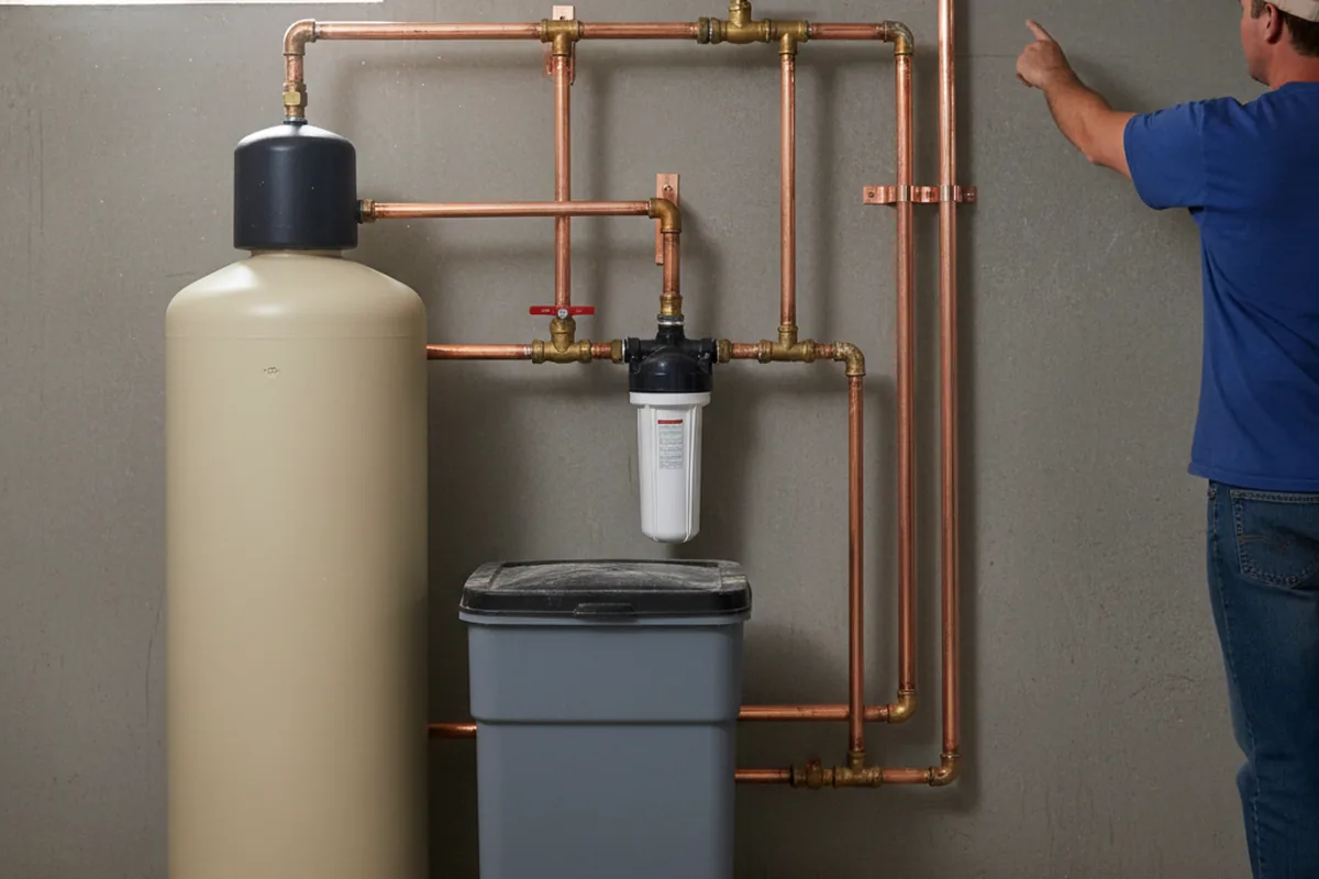 Whole-house water treatment system installed in Hixson